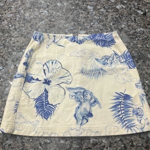 Angel/Heaven print BDG Urban Outfitter skirt